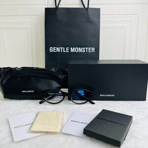 NEW Gentle Monster Optical Glasses – Black Frame w/ Full Set Packaging